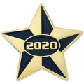 2020 Blue and Gold Star Pin